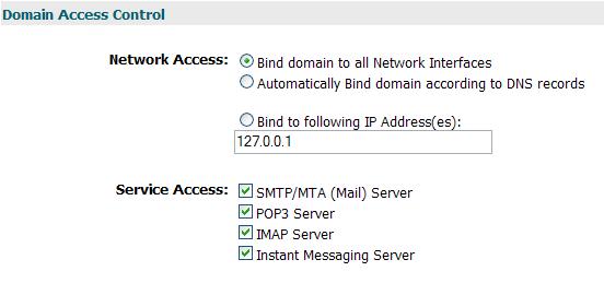Domain Access Control
