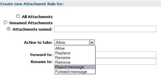 Attachment Policy