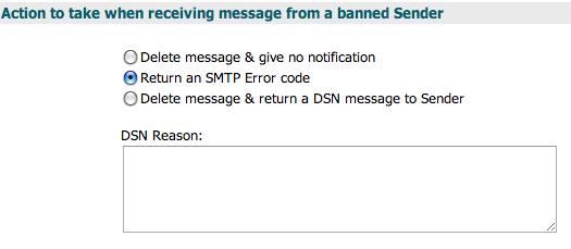 Black List Policy