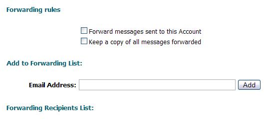 Message Forwarding