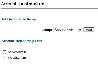 Group Membership Pane