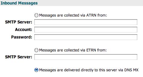 Inbound Message Routing