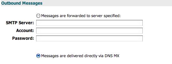 Outbound Message Routing